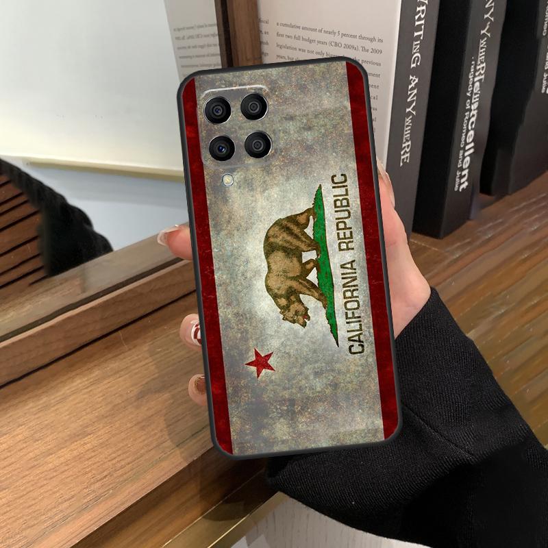 California Flag Case For Samsung Galaxy M56 M16 M36 M33 M53 M13 M12 M32 M52 M20 M15 M55 M31 M14 M35 M34 M54