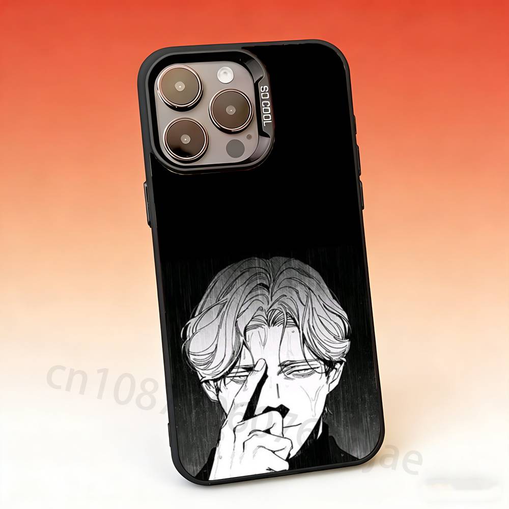 

Johan Liebert M-Monster Phone Case For iPhone 17,16,15,14,13,12,11,Pro,Max,Plus,Mini Candy Matte Shockproof Cover iPhone17Air