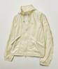 Satur Parasail Hooded Zip-Up Jacket Cream