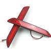 2pcs Rear Fender Side Marker Light Car Led Turn Signal Lamp Red Lens Red