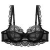 Neues beliebtes sexy durchsichtiges Spitzen-Unterwäsche-Anzug für Frauen mit kleinem Busen, ultradünne Schale, weicher Bügel, keine Polsterung, atmungsaktive BH-Abdeckung
