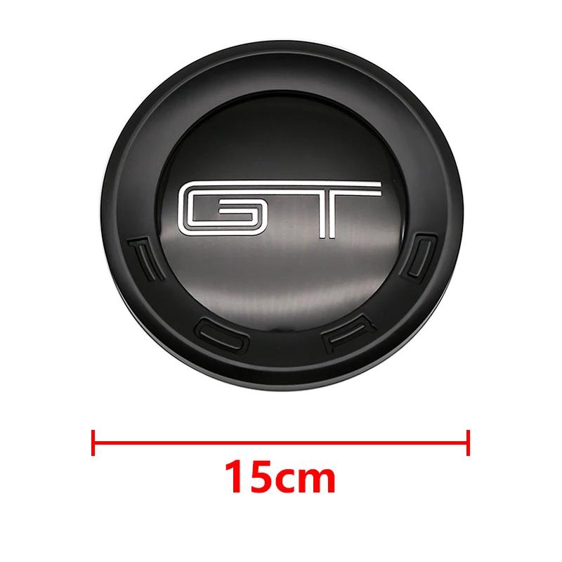 Car Sticker 150mm Car Trunk Emblem Sticker for Ford Mustang 5.0 Shelby GT500 Cobra GT Logo Badge Tail Decoration Auto Styling Ac