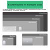 Large Pc Rubber Mousepad Gaming Stitch Edge Thicken Mouse Mat Xxl Anime Hollow Knight Rubber Nonslip Keyboard Laptop Mausepads