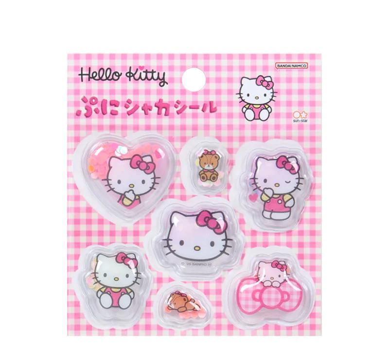 

Sanrio Hello Kitty Puni Shaka Наклейка ( розовый ) Япония НОВЫЕ Персонажи Sanrio