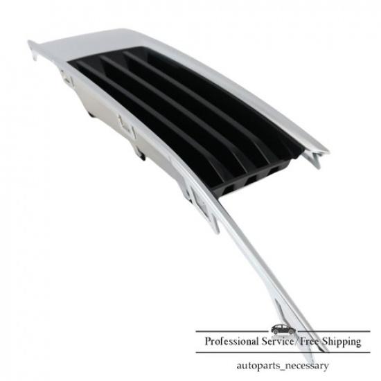 Left Front Lower Bumper Grille Fog Light Cover Fit For 2018- Cadillac XTS