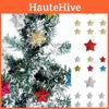 Premium Quality Plastic Christmas Hanging Stars Colorful And Shimmering Pack Of 6