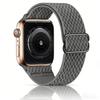 Stretchy Nylon Band for Apple Watch Series 11 10 Ultra 3/2 SE 42mm 38mm 46mm 41mm 45mm 49mm Adjustable Sport Strap for Women Men