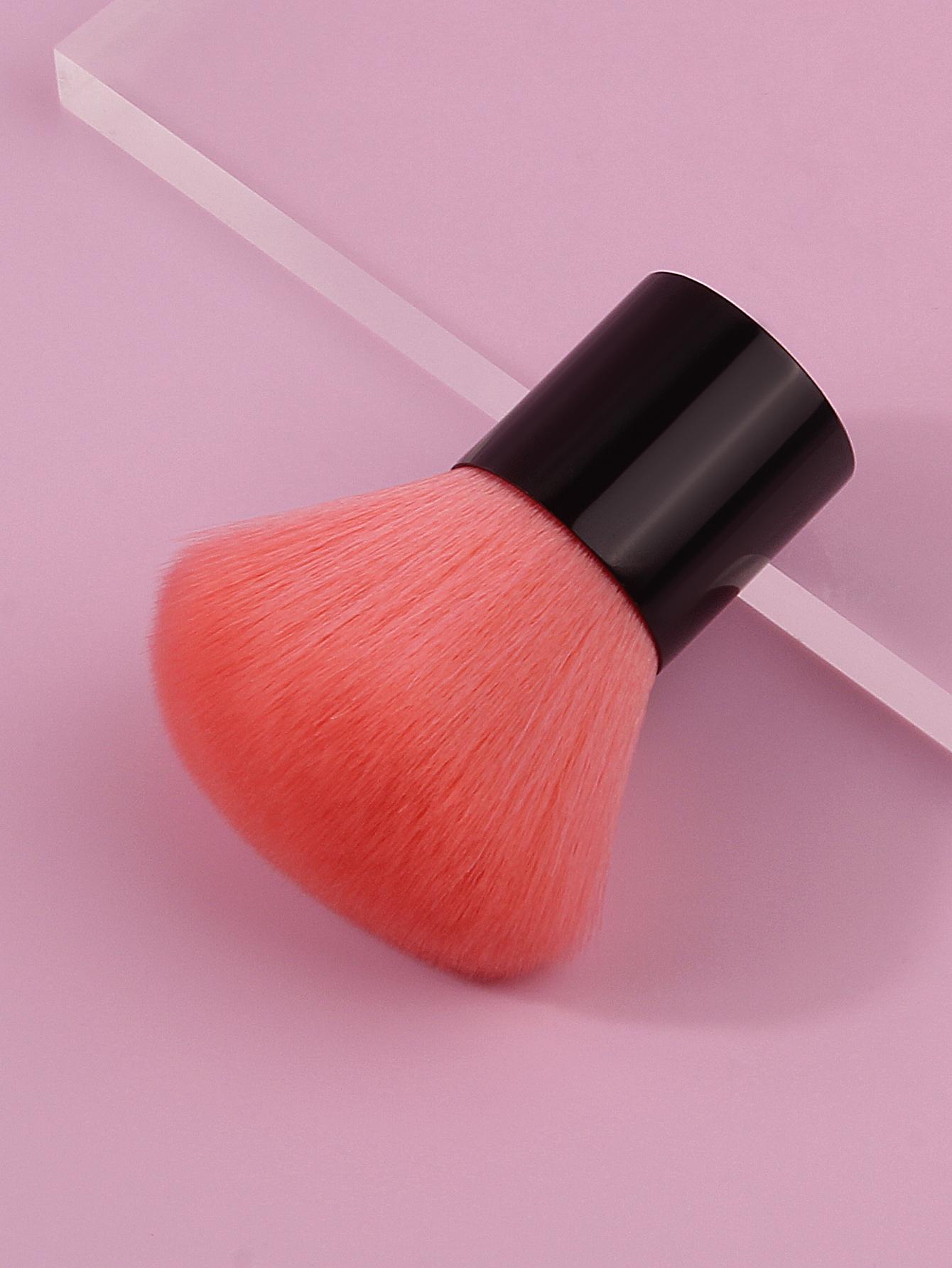 

1 шт. Портативная кисть для рассыпчатой пудры в форме гриба, кисть с мягким ворсом для очистки нейл-арта, кисть для удаления пыли с ногтей, многофункциональный инструмент для красоты чёрный