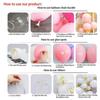 107Pcs White Metal Pink Balloons Arch Gold Confetti Balloon  Decoration Birthday Wedding Party