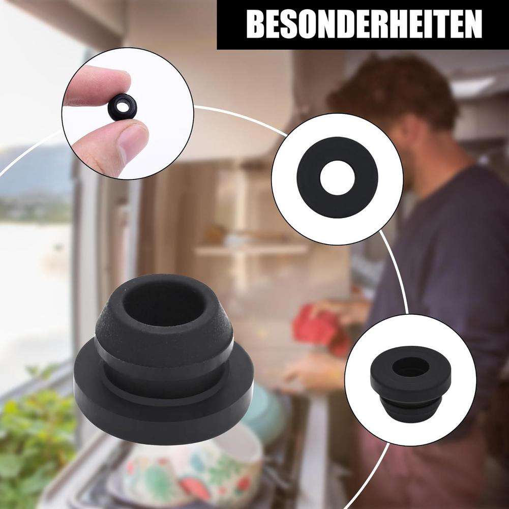 8 buc. Dopuri de cauciuc pentru aragaz RV, rezistente la căldură, suport pentru grătar, garnituri de cauciuc, înlocuire, garnituri pentru grătar anti-zgârieturi