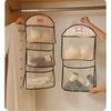 Extra Large Wall Mounted Mesh Storage Bag Cartoon Design for Organizing Toys Clothes Socks Bathroom Items Portable Net Organizer