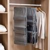 1/2pcs Wardrobe Hanging Non-woven Storage Bag for Women's Bag Household Wall Hanging Storage Bag
