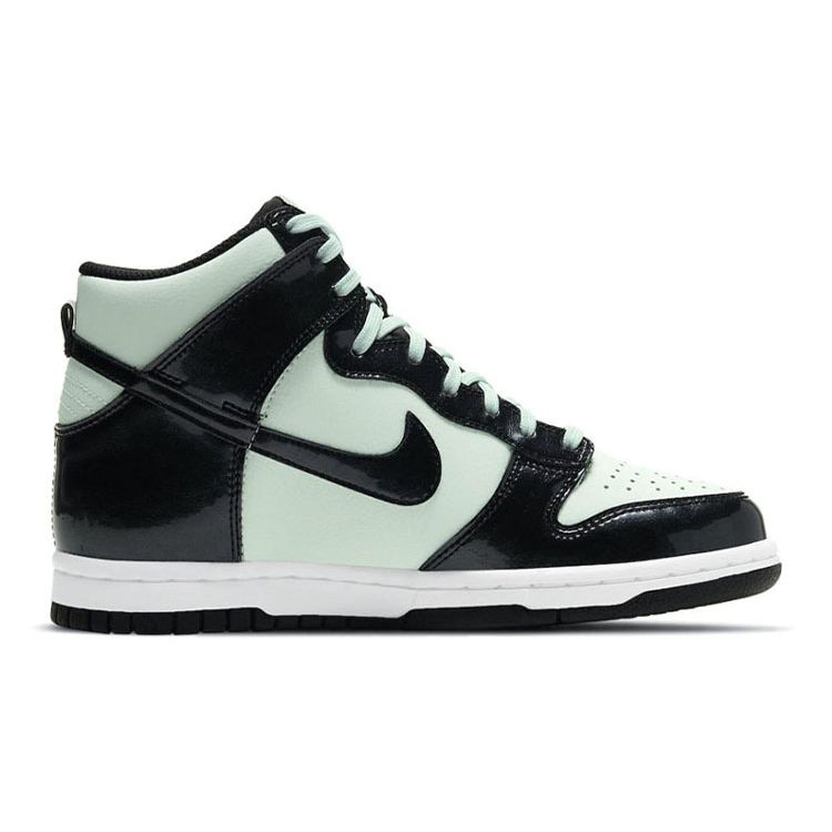 Nike Dunk High SE GS All Star 2021 Sneakers per Bambini Verde Verde Chiaro Nero DD1846-300
