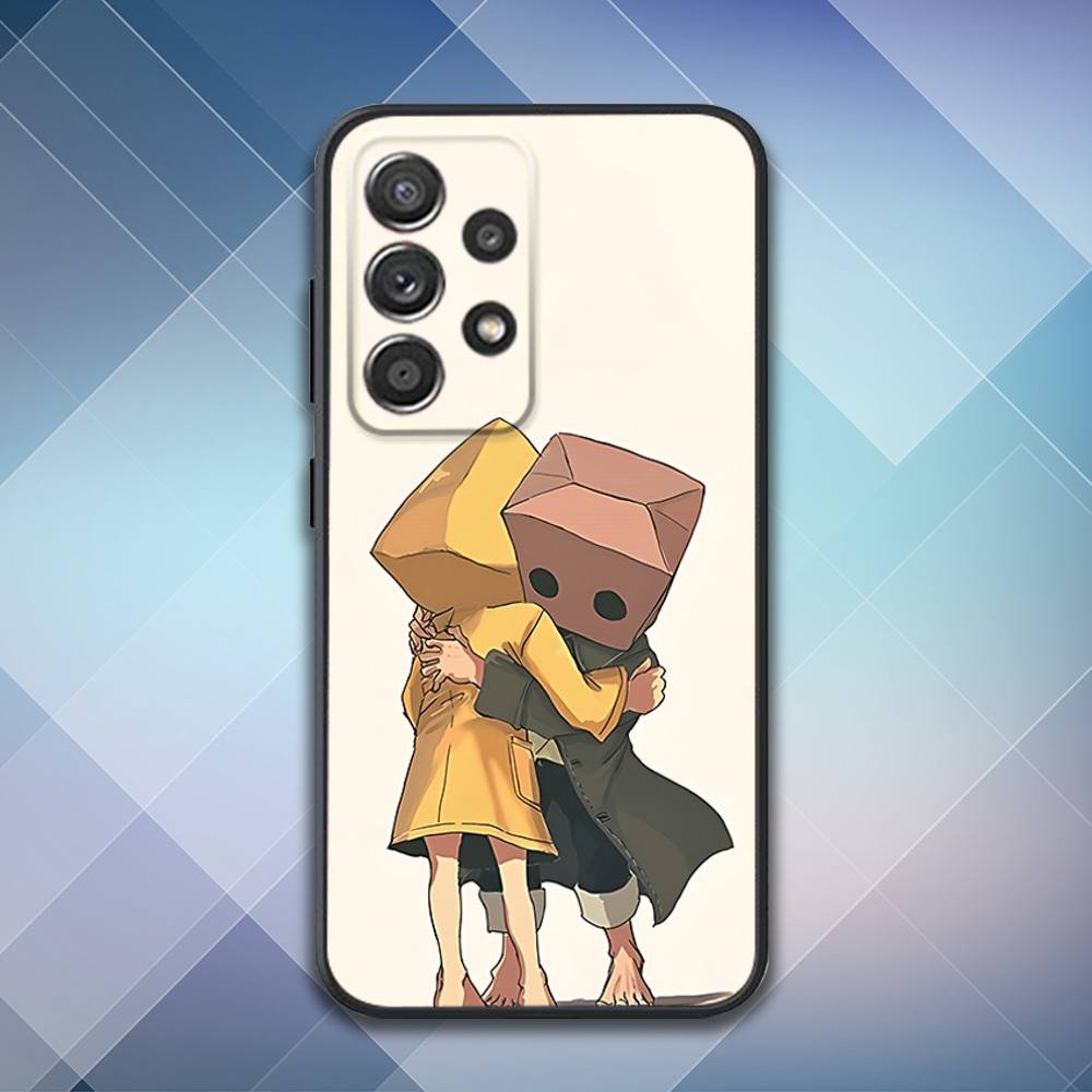 Game Little N-Nightmares Phone Case For Samsung S 25,24,23,22,30,21,10,9,Ultra,Plus,Lite,FE,4,5 G Soft Black Case