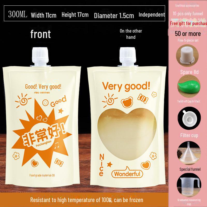 Portable Music Festival Water Bag - Food Grade, Disposable, Essential for Concerts