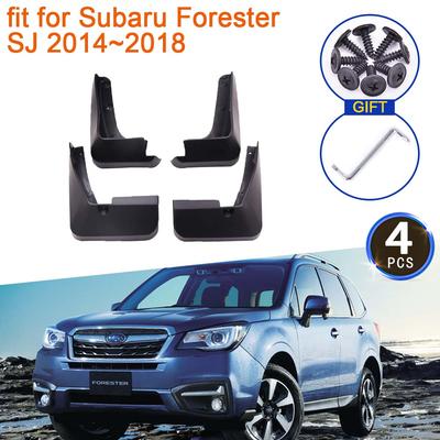 4x for Subaru Forester SJ 2014 2015 2016 2017 2018 MudFlap Mudguards Splash Guards Fender Flare Front Rear Wheel Car