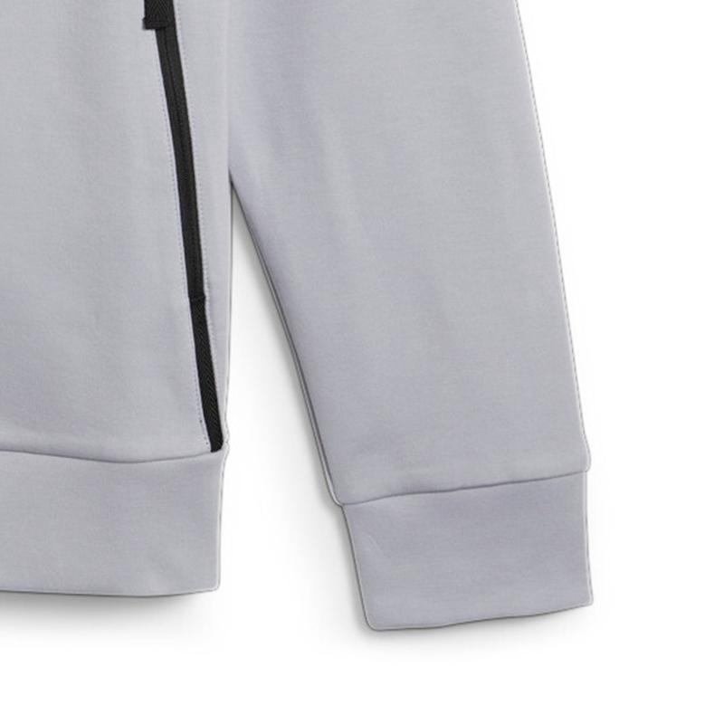 Puma Color Block Zip-Up Sports Casual Knit Hoodie Jacket Men Jackets Gray 626143-63