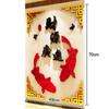 Acrylic 3D Stereo Mirror Sticker Happiness Good Fortune Chinese Style Acrylic Wall Stickers Room Entrance