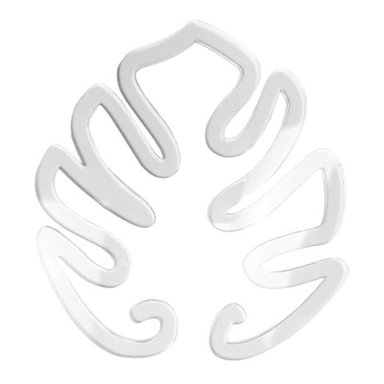 Bitki Sapı Desteği Akrilik Pothos Tırmanıcıları Çiçek Sapı Tutucu Tekrar Kullanılabilir Sap Tutucu