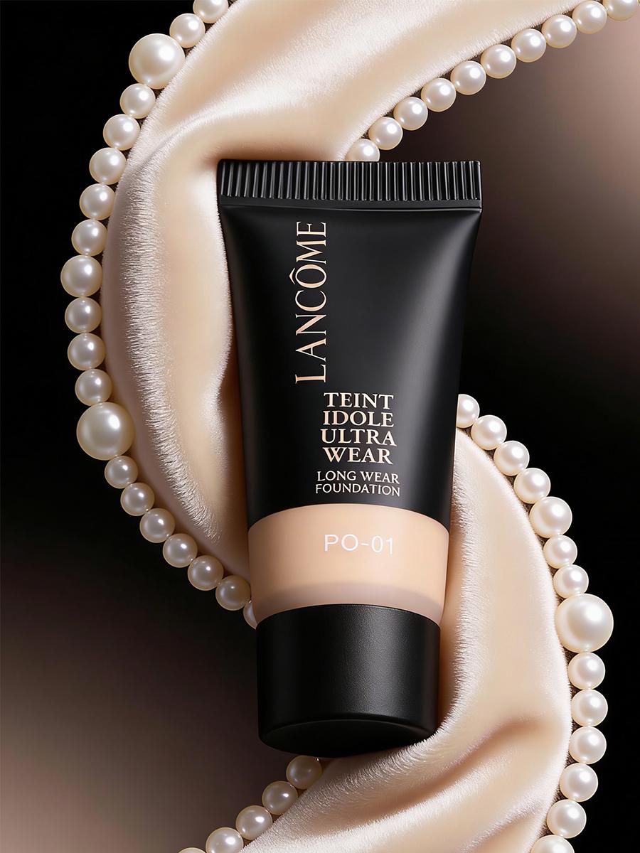 Тональная основа Lancôme Teint Idole Ultra Wear P0-01 5 мл | Новая упаковка | Дорожный формат