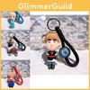 Cute Creative Elsa Princess Keychain Silicone Car Key Accessory For Kids