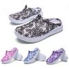 Stylish Women's Summer Garden Wooden Bathroom Slippers For Beach And Home