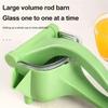 1pc Green Multifunctional Juicer Handheld Non-electric Lemon Squeezer Fruit Vegetable Small Juicer Manual Juicer