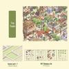 Micro Ink 3D Cartoon Decompression Stickers for DIY Miniature Scene Journals