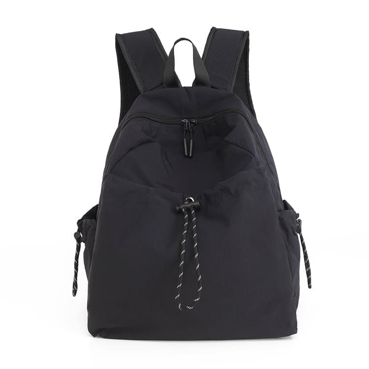 Nylon drawstring backpack outdoor leisure backpack