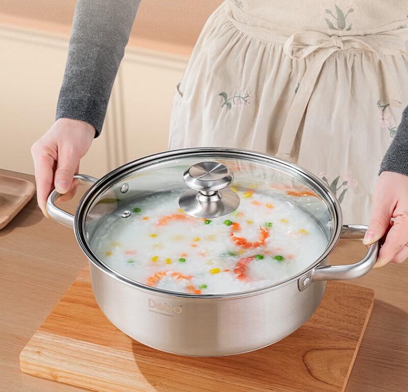 

Debo DEP-DS440 26cm Stainless Steel Hotpot Soup Pot