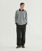 COVERNAT Multi-Stripe Collar Long Sleeve Green