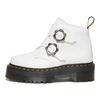 Dr. Martens Fusion Floral Buckle Strap Boots Women boots White 27642100