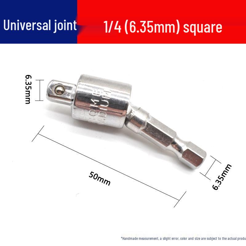 

Адаптер шестигранного хвостовика 360° к квадратному гнезду для дрели