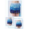 Sequins Belly Dance Skirt Tassel Chain Belt Wrap Party Club Indian Latin Hula Dancer Performance Hip Waist Scarf