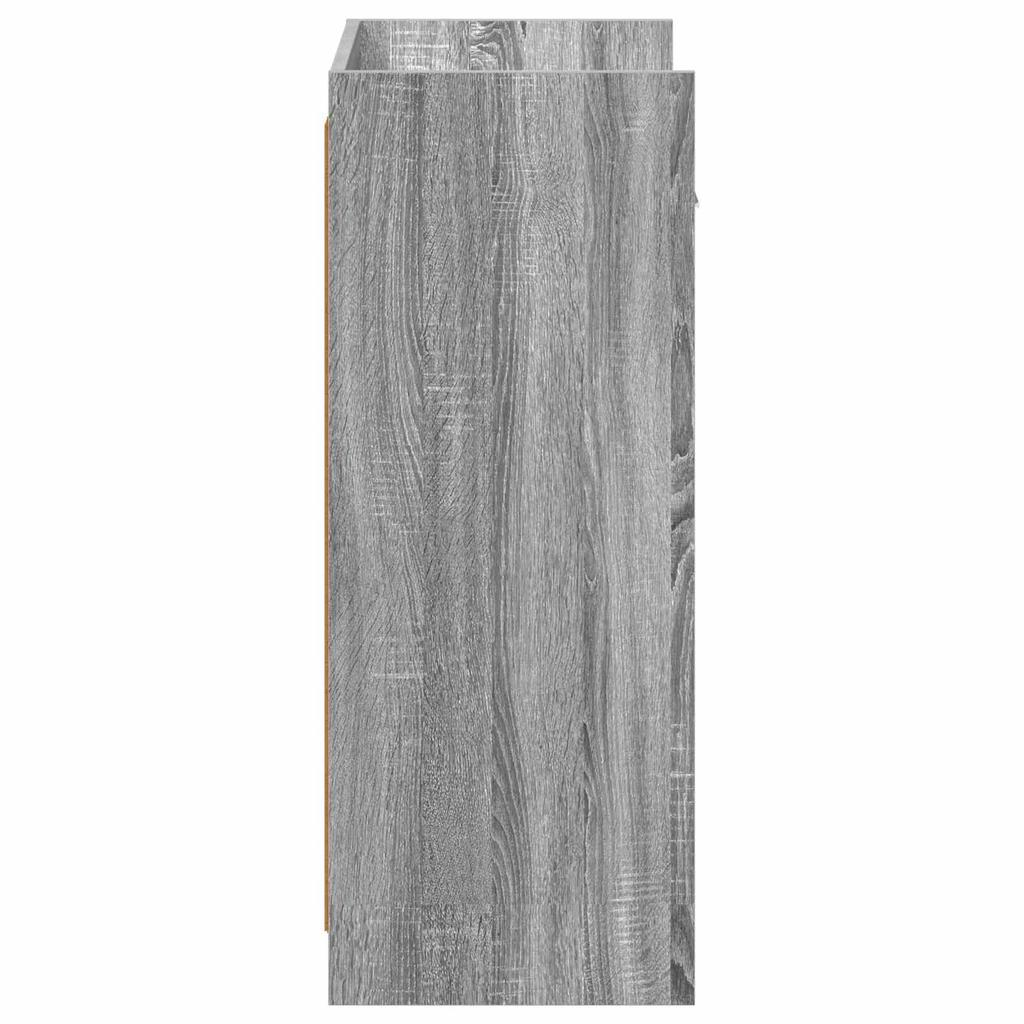 Shoe Cabinet Gray Sonoma 48 x 36 x 92 cm Particleboard