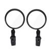 Bike Rearview Mirror Foldable 360 Degree Rotation Convex Acrylic High Strength Handlebar Mirror