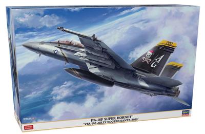 Hasegawa Escala US Super Hornet Jolly Rogers SANTA Kit de Modelo de Plástico 07560 1/48 F/A-18F "VFA-103 2015"