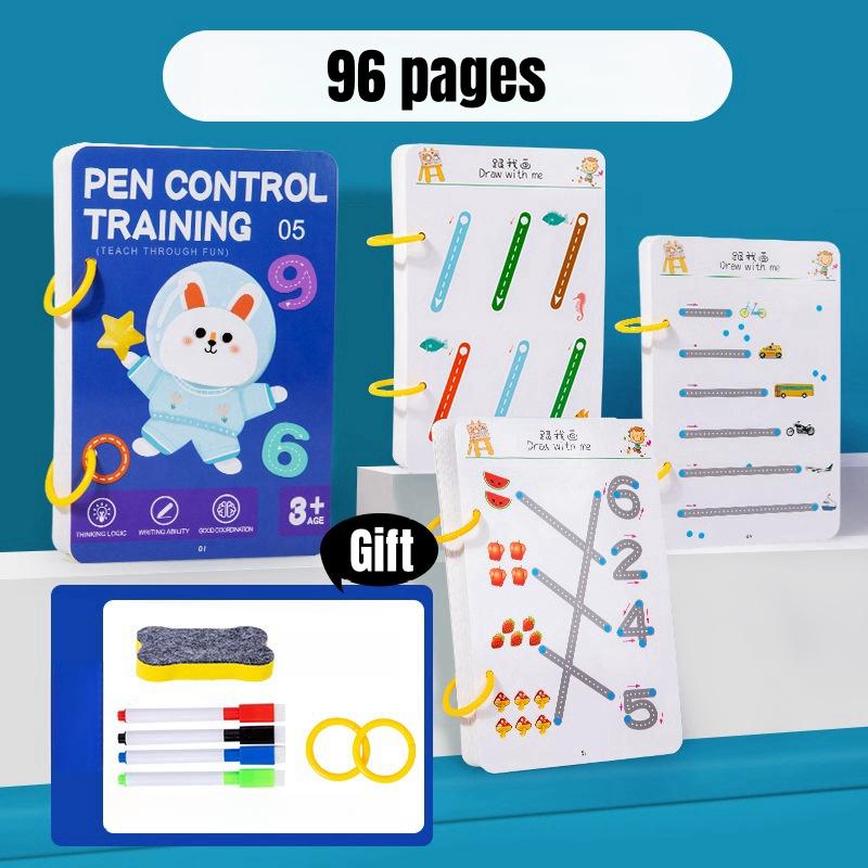 High-Quality Magical High-Quality Tracing High-Quality Workbook High-Quality Montessori High-Quality Pen High-Quality Control High-Quality Training