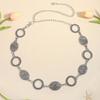 Retro Ethnic Style Round Chain Belt Fashionable And Versatile Women'S Skirt Accessories