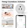 ZFSZ Smart Wi-Fi Plug - Wireless Remote Control Socket with Timer Function, Voice Control Works with Alexa & Google Home, Compact Design