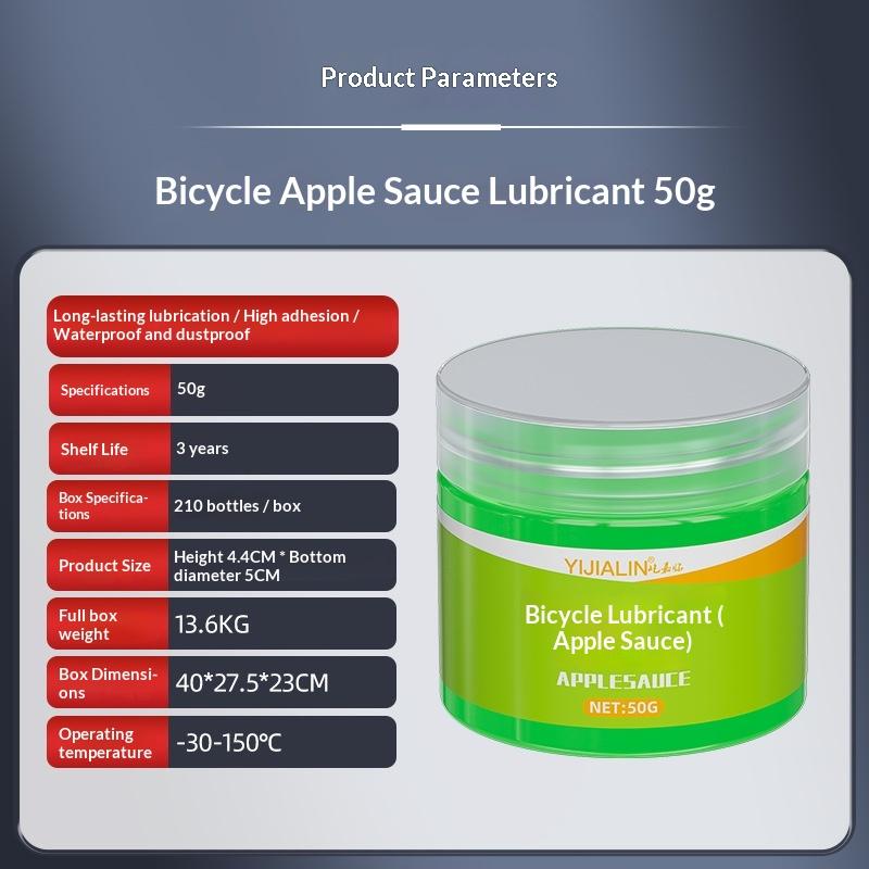 1/3/5Pcs Oil Lubricant Lube Lipid Elements For Shimano Sram 50G Bicycle Grease Green Applesause Bearing Grease Hub Bb Lubricants