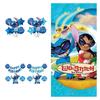 Novo Conjunto de Balões de Folha de Alumínio Lilo e Stitch Para Decoração de Festa de Aniversário e Brinquedos Infantis