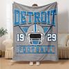 1pc Football Team (71) Blanket, Gift, for Men and Women, Soft Blanket, Good for Sofa Bed Couch Travel, Lightweight Flannel Blanket
