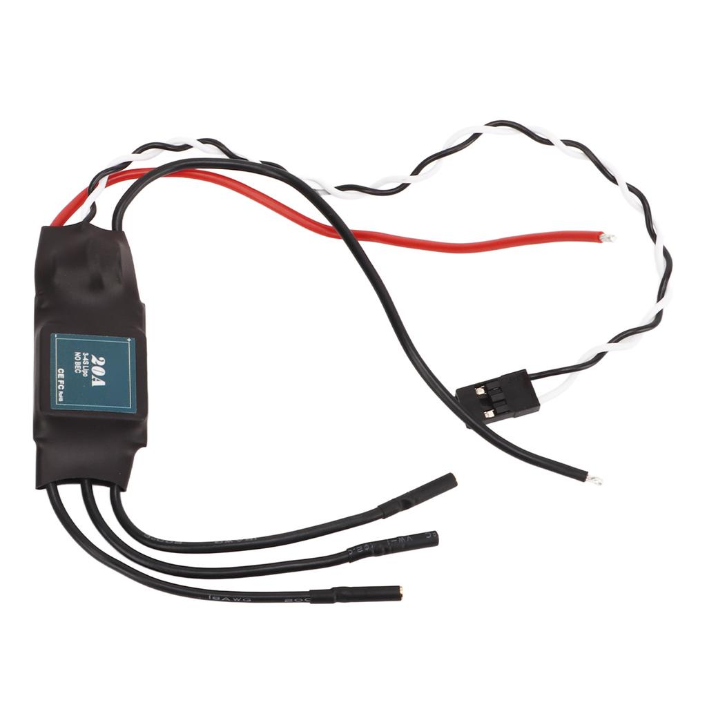 20A Brushless ESC 3‑4S Electric Speed Controller for RC Car Boat Underwater Propeller