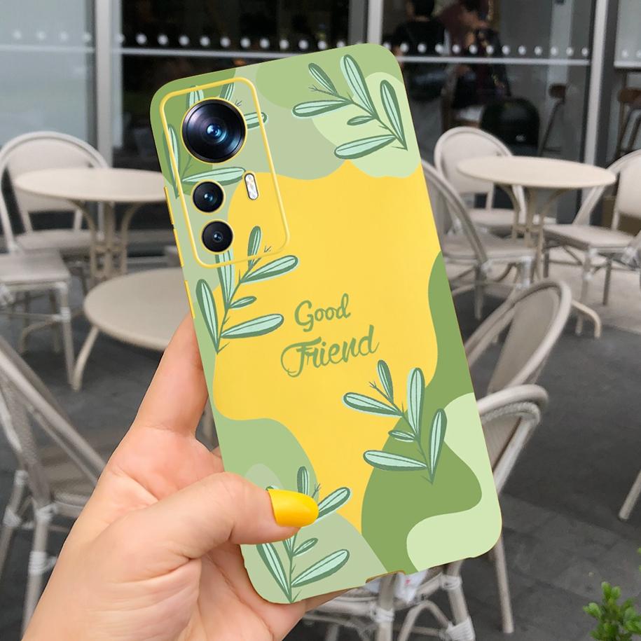 For Xiaomi 12T Pro Case Mi 12T 2022 New Fashion Art Painted Cover Soft Fundas Phone Case For Xiaomi Mi 12T Mi12T Pro Cover Coque