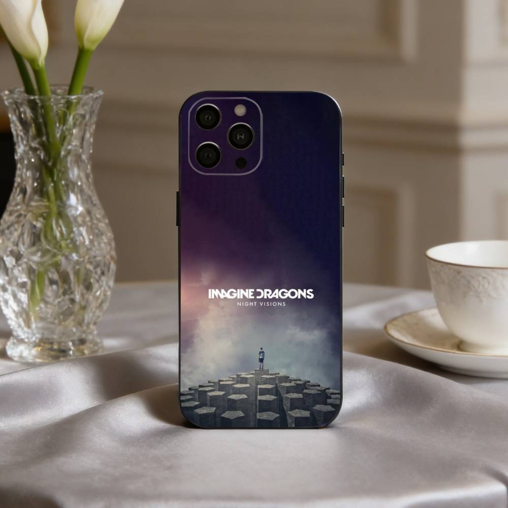 Imagine D-Dragons B-Band Phone Case For iPhone 17pro, 16,15,14,13,12,11 X XR Plus,Others Soft Black Cover