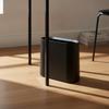 Waste In Confined AreasSaving Rectangular Trash Bin Compact Wastebasket for Tight Areas, Lavatory,