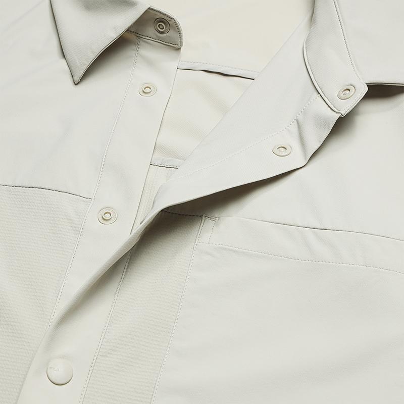 Fila White Simple Polo Casual Short Sleeve Shirt Men Shirts F11M633402FGY