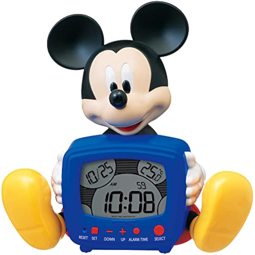 Seiko Clock (Seiko Clock) Alarm Clock Table Clock Digital Talking Alarm 229 x 232 x 130 mm Disney...
