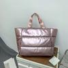 New large-capacity portable fashion travel bag casual solid color sports fitness bag shoulder handbag